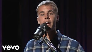 Justin Bieber  Cold Water in the Live Lounge [upl. by Assira]