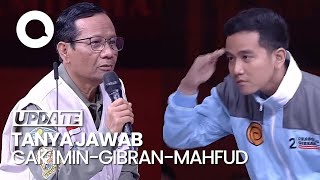 Debat Segmen 4 Saling TanyaJawab Cak IminGibranMahfud [upl. by Eisej835]