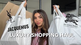 LUXURY SHOPPING HAUL  SSENSE [upl. by Kling818]