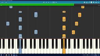 Disneys MulanDecisionHaircut Scene PianoSynthesia Cover disneymoviesdisneymusicmulan [upl. by Eelyrag]