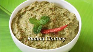 Pudina Chutney Recipe in Kannada  ಪುದೀನ ಚಟ್ನಿ  Mint Chutney in Kannada  Rekha Aduge [upl. by Uokes133]