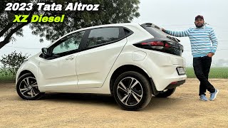 Tata Altroz XZ Diesel 2023 Price amp Features ❤️ Last Diesel Hatchback [upl. by Yevoc]