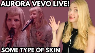 Vocal CoachMusician Reacts AURORA Some Type Of Skin Live In Depth Analysis [upl. by Clover612]