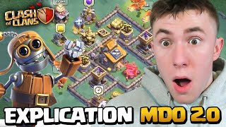 Explication MDO 20 7ème Ouvrier 2ème village  Clash of Clans [upl. by Schulze]