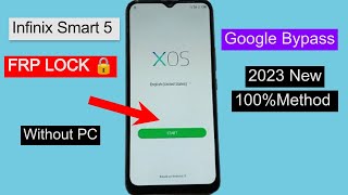 Infinix Smart 5 FRP Bypass 2023 X657B FRP LOCK UnlockGoogle Bypass Without Pc Android 11 [upl. by Ilak]