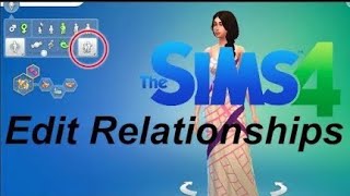 The Sims 4 Cas Relationship Cheats [upl. by Shaner]