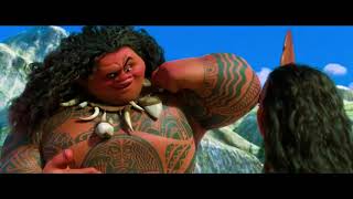 Moana Dwayne Johnson Youre Welcome SingAlong [upl. by Hterrag]