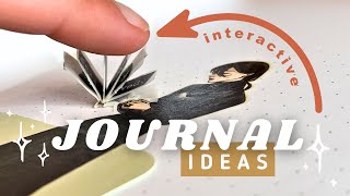 15 Interactive Journal Ideas  SO MANY Examples [upl. by Aiam372]