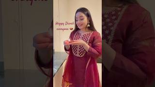 Happy Diwali 🪔 trending makeupideas youtubeshorts [upl. by Ntsud]