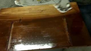 Refinishing Wood Furniture  Part 3  Staining [upl. by Ross]