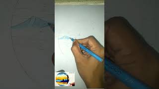 circle colour pencil drawing for beginners shortshortvideoytshort art pencilsketchtutorial [upl. by Rosena]