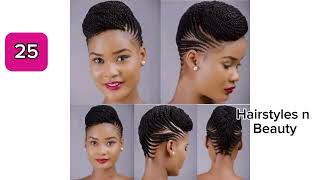 GHANA WEAVING HAIRSTYLES SUITABLE FOR stylish and trendy women [upl. by Dranrev]