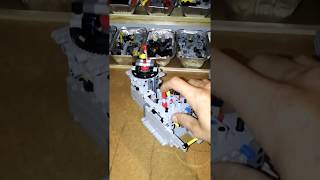 Technic lego Multi function turntable and gearbox multi axle and control Part 2 [upl. by Olyhs764]