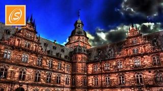 Johannisburg Castle Aschaffenburg Bavaria Germany [upl. by Dionne]