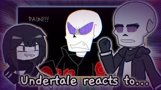 Undertale reacts to Disbelief in a nutshell  Phase 4 [upl. by Severson]