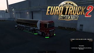 ETS2 Night route in Finland [upl. by Ahsot]