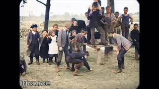 【Colourised】The 1890s  Amazing Rare Footage of Cities Around the World 【AI Restoration】 [upl. by Milli]