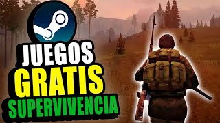 🎮Los MEJORES Juegos GRATIS de SUPERVIVENCIA 2024 🎮 Juegos gratis Survival Steam  SauKoz Time [upl. by Sandye272]