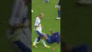 Zidane Materazzi Headbutt [upl. by Lilhak]