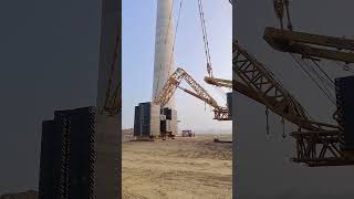 Crawler crane counterweight Good tools and machinery make work easy [upl. by Zap201]