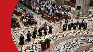 Pontificale in Duomo e apertura dell’Anno pastorale 20242025 [upl. by Nnylekoorb632]