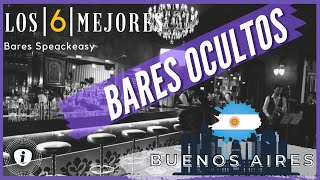 ¿Qué hacer en Buenos Aires  Bares Ocultos Speakeasy AR 🍹 [upl. by Erdnaed49]