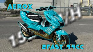 AEROX 2FAST 94 TESTTOP SPEED [upl. by Absalom383]