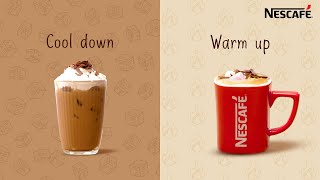 Every season is NESCAFÉ season  MakeItYourWay [upl. by Ahsikrats]