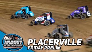 𝑯𝑰𝑮𝑯𝑳𝑰𝑮𝑯𝑻𝑺 USAC NOS Energy Drink National Midgets  Placerville Speedway  November 17 2023 [upl. by Grobe]