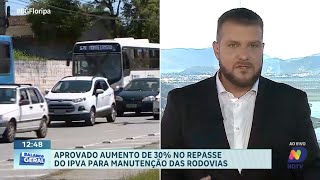 Deputados aprovam aumento do IPVA para manutenção de rodovias [upl. by Lubbi800]