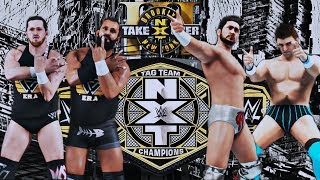 WWE 2K19 My Career Mode  Ep 10  TAKEOVER DEFENDING THE NXT TAG TITLES [upl. by Claire]