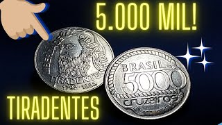 5 MIL CRUZEIROS DO TIRADENTES VALE MAIS DE 1000 REAIS🤑 [upl. by Teik]