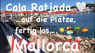 Cala Ratjada ❤️ sieht gut aus ❤️ Mallorca startet bald 🏖️ Promenade amp Straßen 🌴 Top Ort 🇪🇸 [upl. by Nonez]