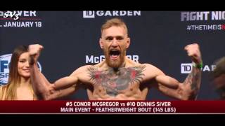 Conor McGregor  Best Moments at the Weigh [upl. by Max918]