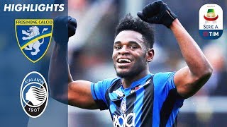 Frosinone 05 Atalanta  Zapata Scores Four Times in Thrashing  Serie A [upl. by Iaras]