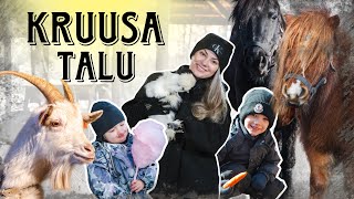 KRUUSA TALU KÜLASTUS LASTEGA [upl. by Oleta599]