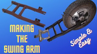 I Made A Custom Swing Arm From Scratch [upl. by Ayiotal]