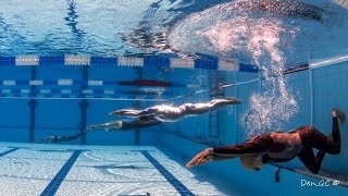 Freediving Dynamic apnea without fins DNF 205 m national record Alexander Bubenchikov [upl. by Moazami717]