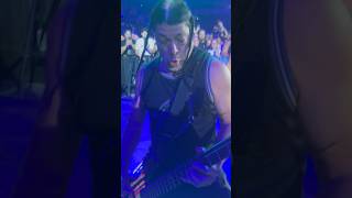 Rob Trujillo bringing the heavy to Harvester of Sorrow in Chicago metallica chicago [upl. by Yvonner684]