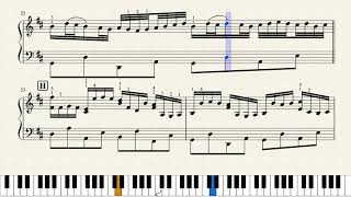 CANON IN D  PACHELBEL  Piano arrangement FREE SHEETS [upl. by Alliuqahs33]