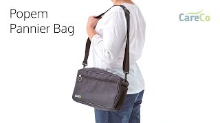 Popem Pannier Bag For Wheelchairs amp Scooters [upl. by Leggat]