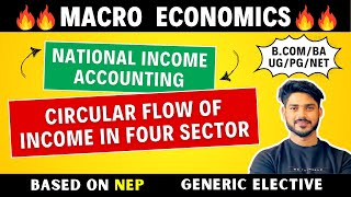 Circular flow of Income  Macro economics  Chapter 1  Part 2 [upl. by Kendy]