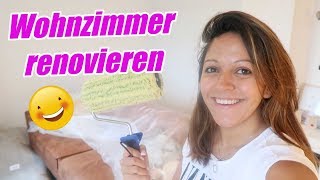 Wohnzimmer renovieren  Küche Organisieren  Vlog1065 Rosislife [upl. by Arraeis326]