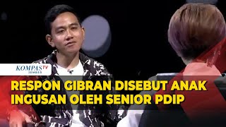 Disebut Anak Ingusan Gibran Khawatir Diksi dari Senior Membuat Milenial Antipati Pada Partai [upl. by Nottus471]