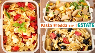 PASTA FREDDA per lESTATE TANTE IDEE FACILISSIME  Ricette Velocissime [upl. by Onimod]