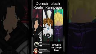 Domain Clash In Realm Rampage shorts roblox realmrampage [upl. by Thapa]