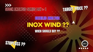 Inox wind stock analysis and short amp long targetGood to buy at nowStock analysis of Inox Wind [upl. by Megargee]