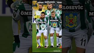 2017 Türkiye Kupası Şampiyonu KONYASPOR 💚🖤 Kadrosu Nereden Gelmişti shorts football konyaspor [upl. by D'Arcy]