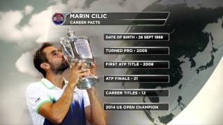 Marin Cilic quotDas war das beste Tennis meines Lebensquot  US Open 2014  Tennis [upl. by Ardnuasal]