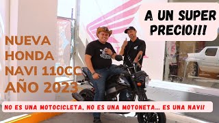 Nueva Honda Navi 110cc año 2023 Review La mejor moto para ciudad [upl. by Norvil]